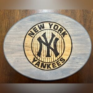 Sport sign! Handmade, wood burned drink coaster